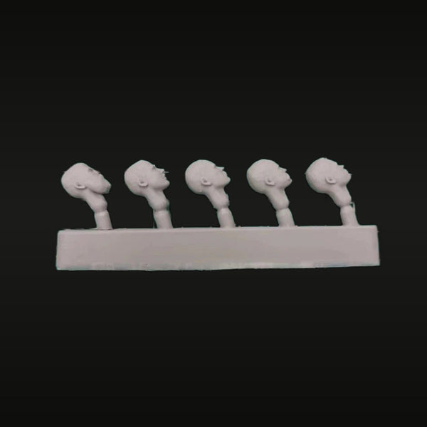 1/35 Bearded Male Head Set (Resin Accessory)