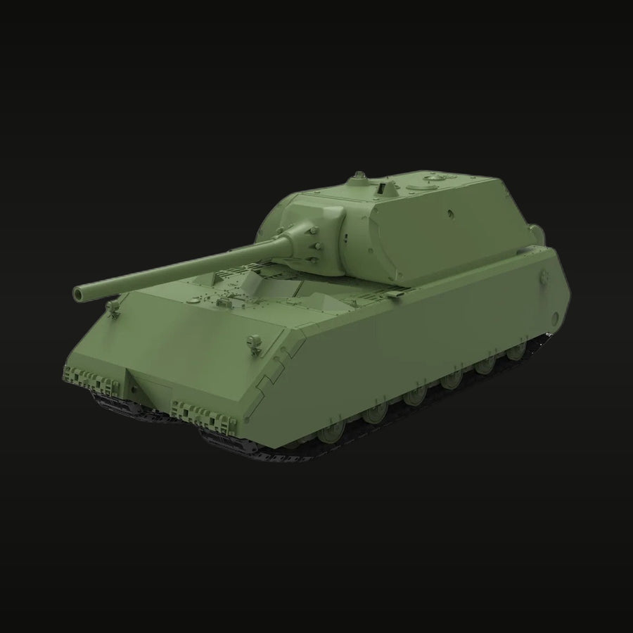 WWII German Pz.Kpfw. VIII Maus Super-Heavy Tank 1/35 Resin Vehicle Kit - unpainted resin model kit