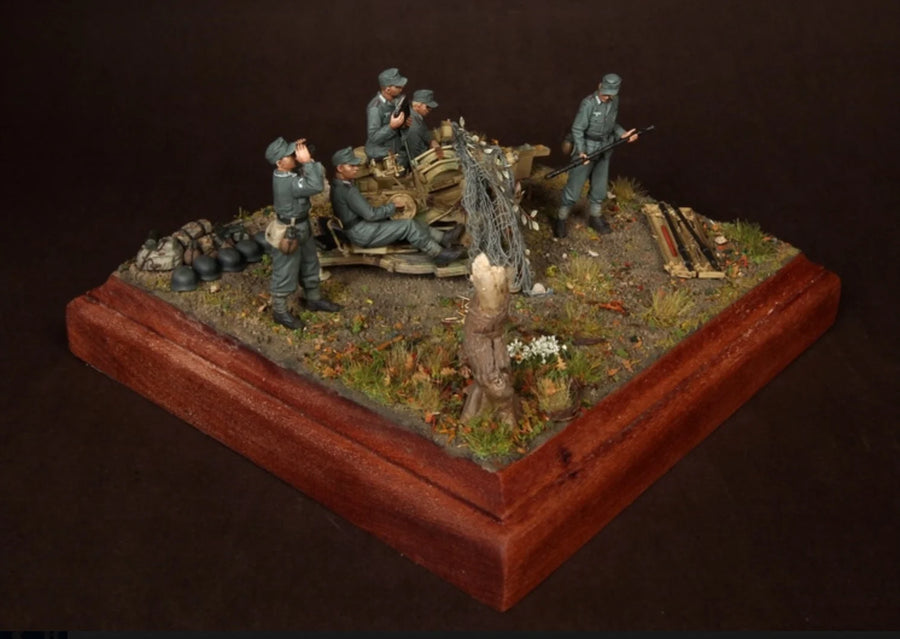1/35 Resin Model Figure GK, Military Theme ，5 Figure , No Scene , Unassembled and Unpainted Kit