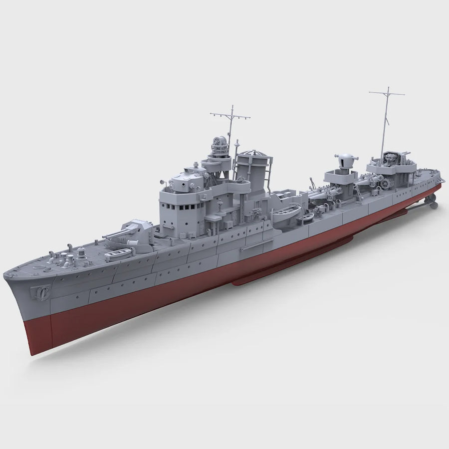 Italian Saetta Class Destroyer Saetta 1935 Full Hull MRY-SFW SSC733 1/700 1/350 Military Model Kit Miniature Static Model