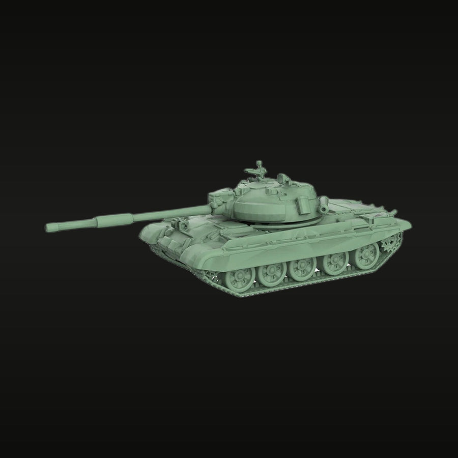 Soviet T-72 Main Battle Tank 1/56 Resin Vehicle Kit - unpainted resin model kit