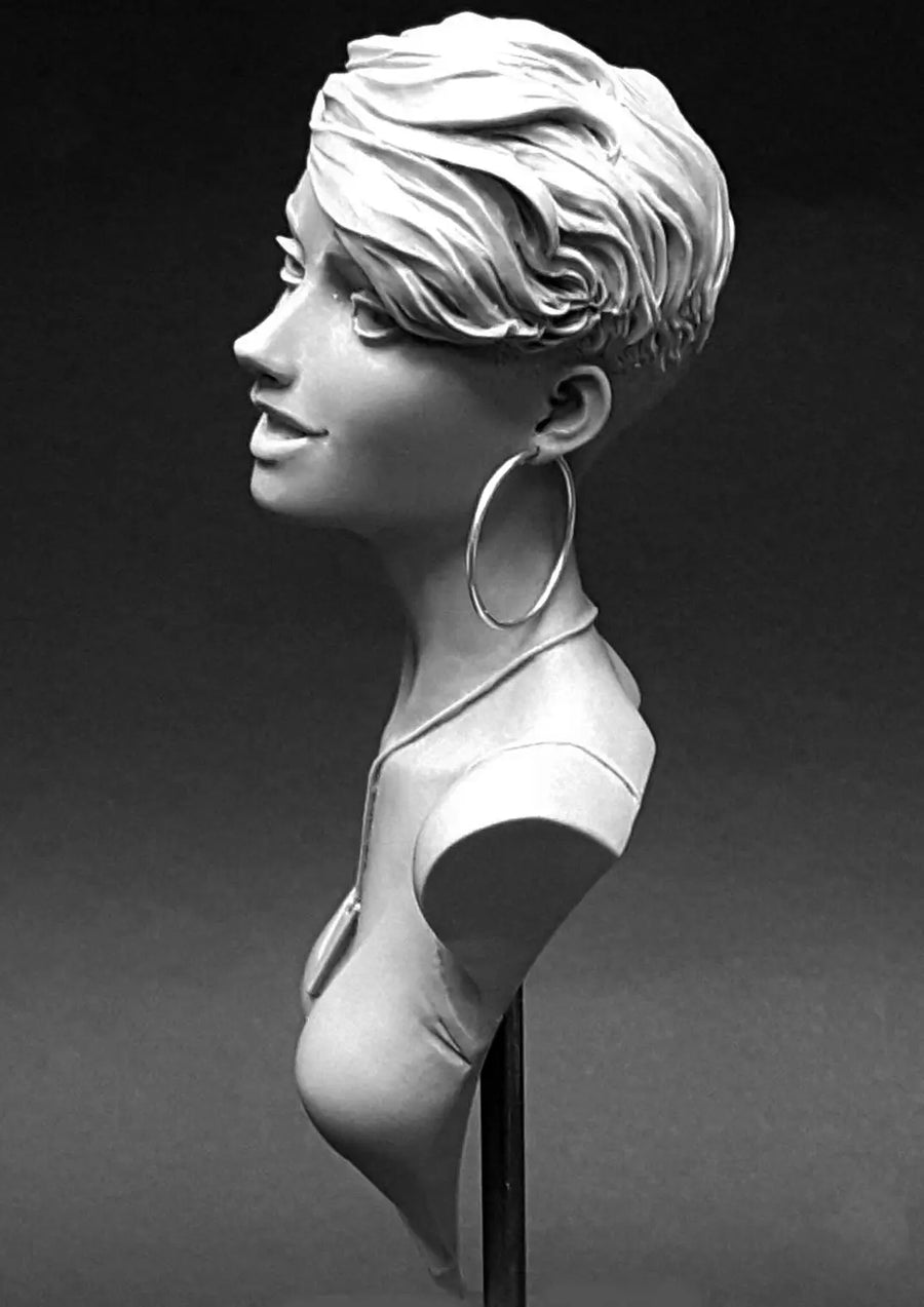 1/9 Resin Model Bust GK， Unassembled and Unpainted Kit