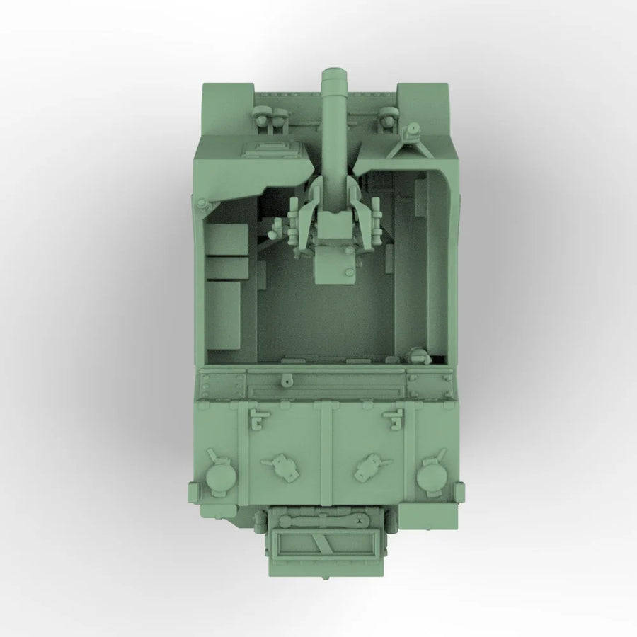 WWII US M7 Priest 105mm SPG 1/48 Resin Vehicle Kit - resin model view 4