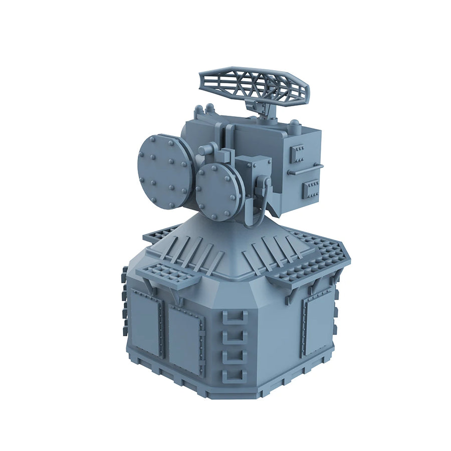 Soviet Naval Multi-Level Defense Turret System 1/350 Resin Model Kit - resin model view 2