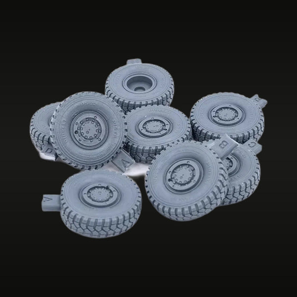 WWII German Luchs Wheel Set 1/35 Resin Accessory Kit