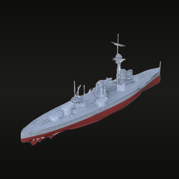 WWI British HMS Colossus Dreadnought Battleship 1/300 Resin Ship Kit