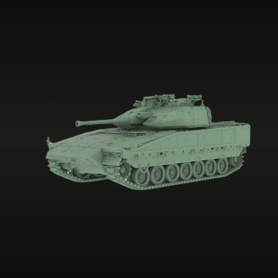 Modern Swedish CV90 Infantry Fighting Vehicle 1/72 Resin Kit - unpainted resin model kit