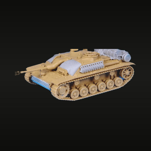 StuG III Ausf. G Assault Gun 1/72 Resin Model Kit