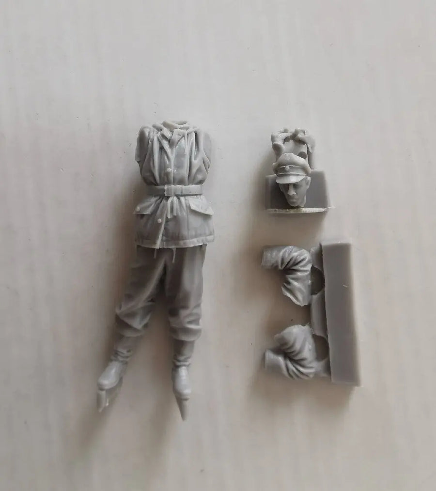 1:35 Model Kit Resin Kit Panzer Command Group