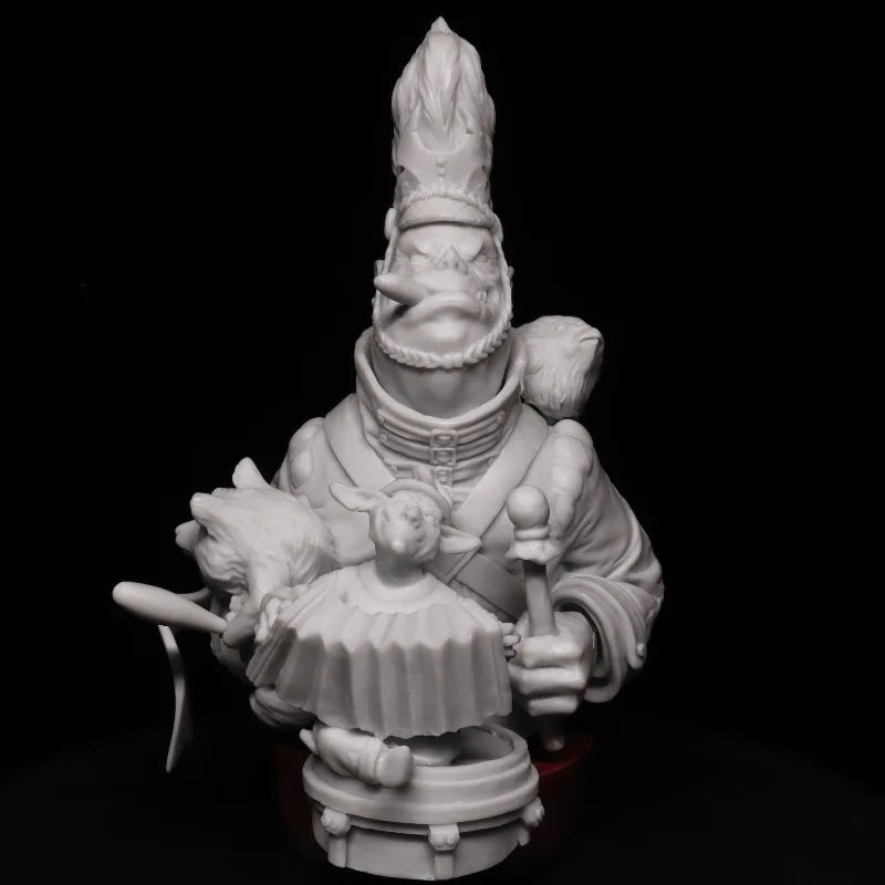 Anthropomorphic Animal Fantasy Characters 1/12 Resin Kit - resin model view 3