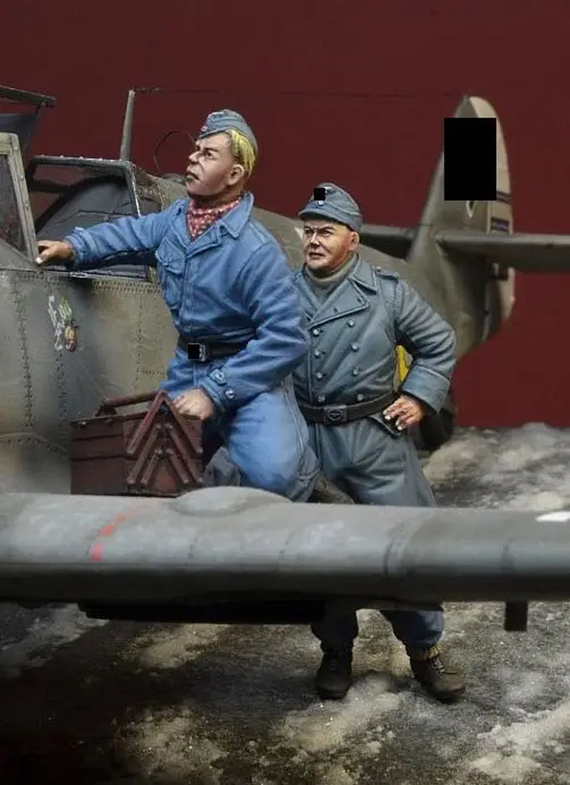 1/35 Resin Model Figure Gk，Unassembled and Unpainted Kit