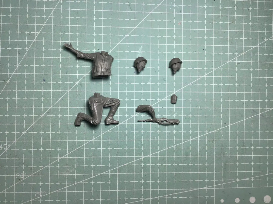 1/35 Resin Model Figure Gk，Unassembled and Unpainted Kit