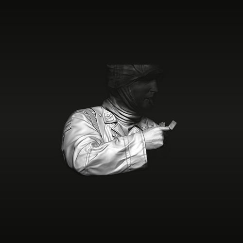 German Rifleman M1 Carbine Ambush 1/16 Resin Figure Kit