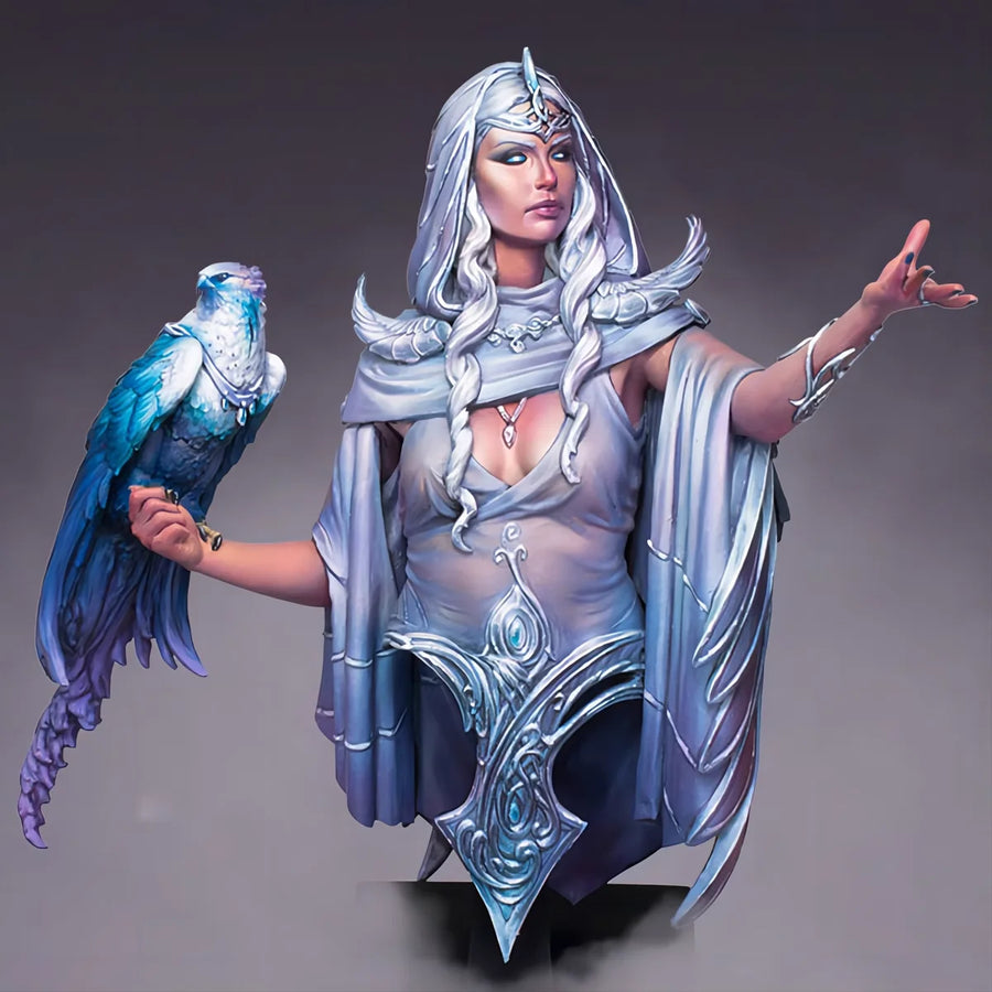 1/10 Nightingale Goddess, Resin Model Figure Bust, GK, Fantasy Themes, Sexy Girl, Unassembled and Unpainted Kit