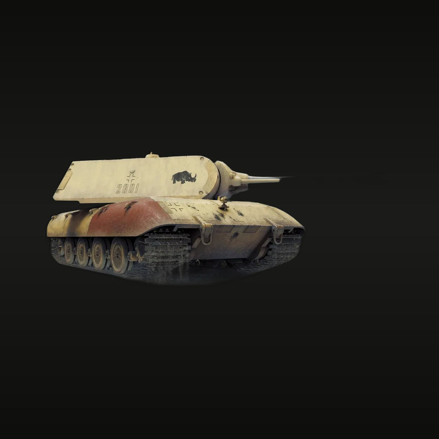 WWII German E-100 Super Heavy Tank 1/35 Resin Vehicle Kit - unpainted resin model kit