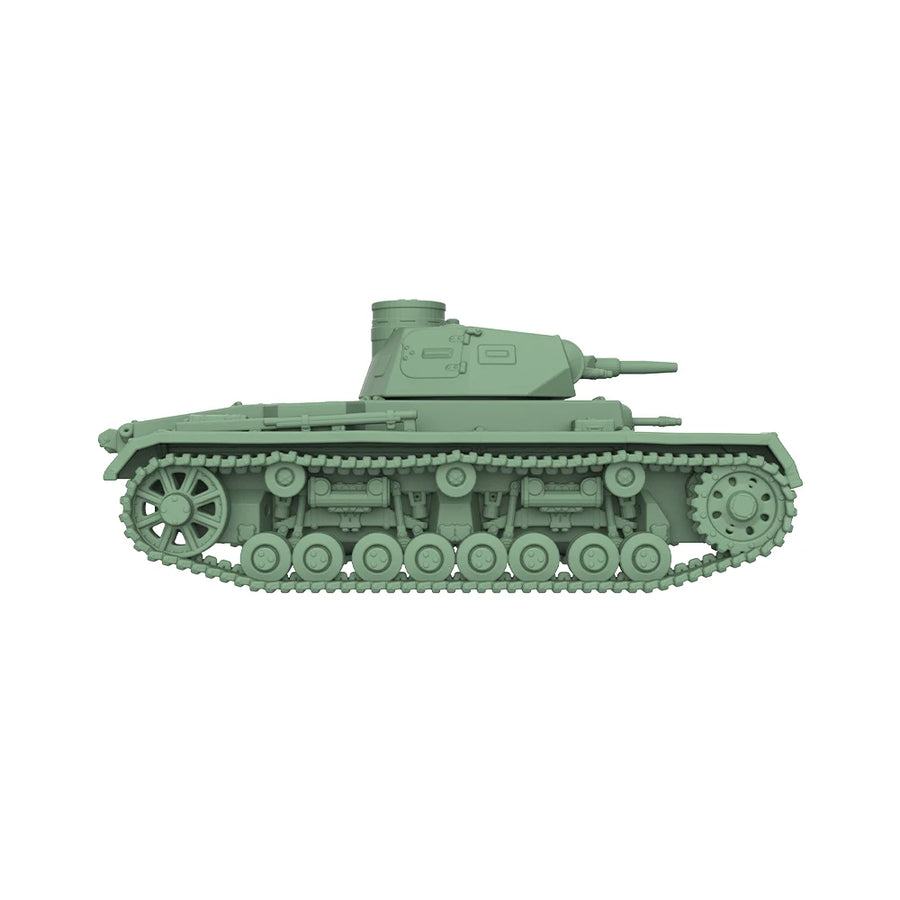 German Panzer III.B Medium Tank MRY-SFW SS940 1/56 1/72 1/100 15Mm Wargaming 28Mm Military Model Kit