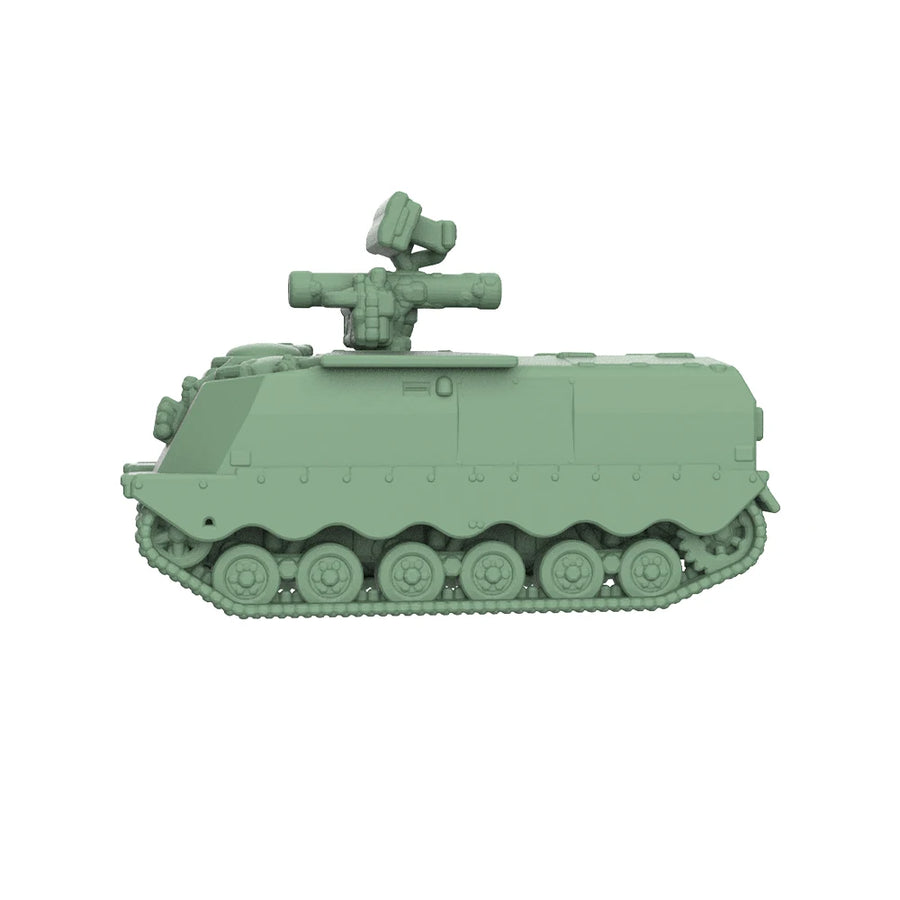 Cold War Swedish Lvrbv.701 Air Defense Tracked Vehicle 1/35 Resin Vehicle Kit - resin model view 5