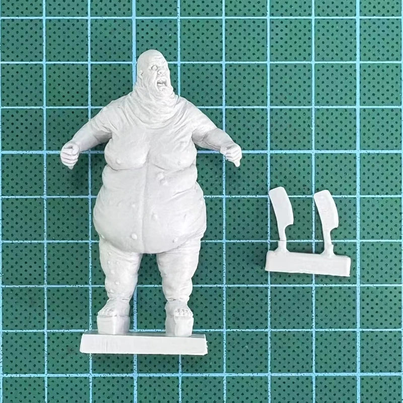 1/35 Scale Diecast Resin Figure Model Kit Biochemical Frenzy Butcher Fat Zombie Unassembled Unpainted