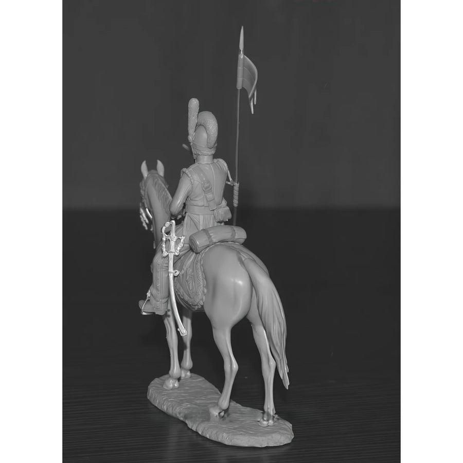 54Mm Resin Unpainted Model Kit, Military Theme, Unassembled and Unpainted Spanish 7Th Cavalry Regiment GK