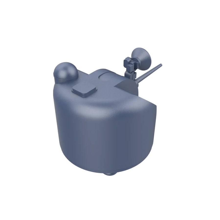 USN 3-Inch 76mm Mk 22 Gun Mount Single Turret 1/350 Resin Ship Accessory - resin model view 3