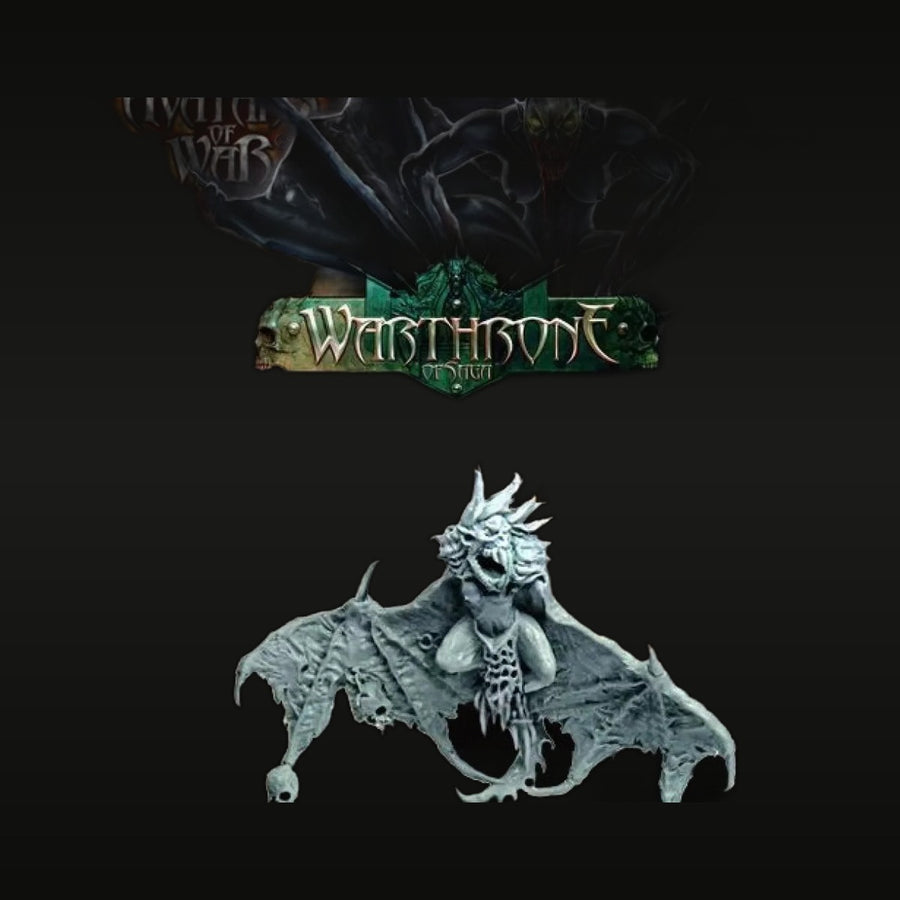Dire Harpy of the Apocalypse - Warthrone Resin Figure Kit - unpainted resin model kit