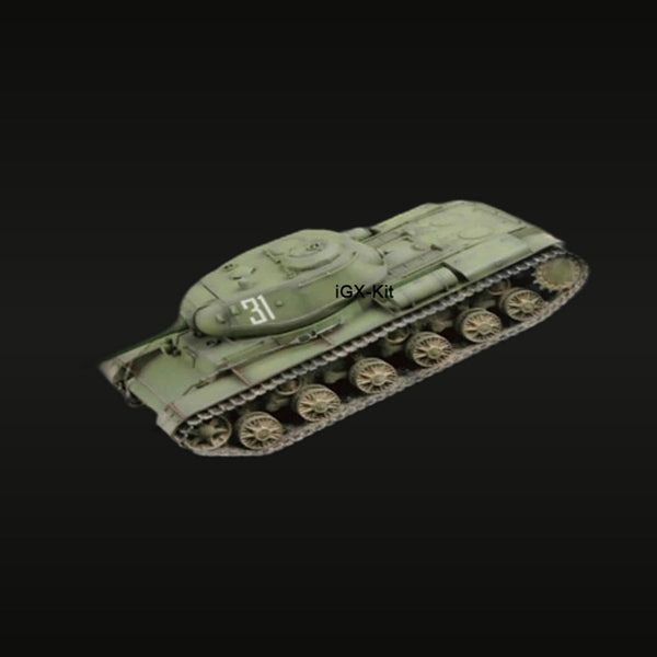WWII Soviet KV-1S/IS Heavy Tank 1/72 Resin Vehicle Kit