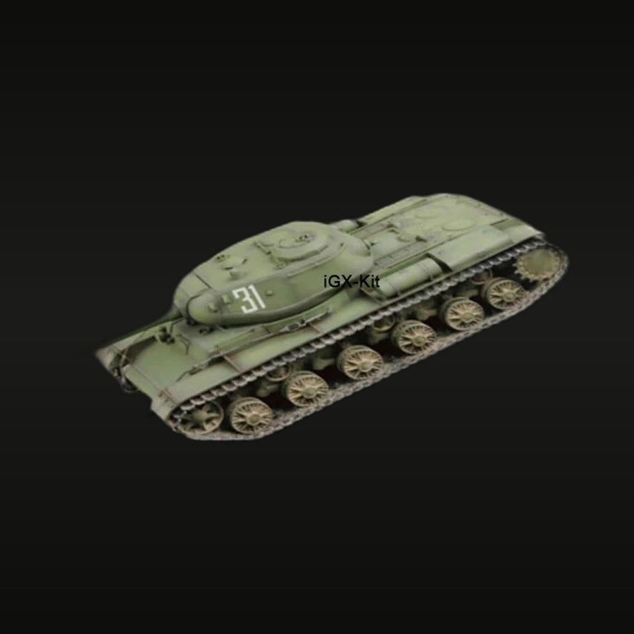 WWII Soviet KV-1S/IS Heavy Tank 1/72 Resin Vehicle Kit - unpainted resin model kit