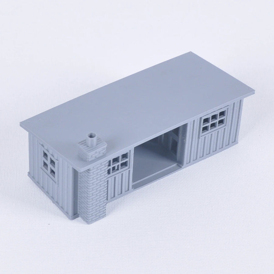 Assembly Architectural Sand Table Waiting Room Ticket Office Building Railway Railroad Diorama Scale Model Kit 1/64/72/87/150