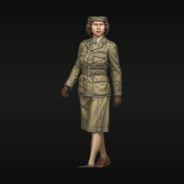 Elizabeth II ATS Officer 1945 WWII British Resin Figure Kit