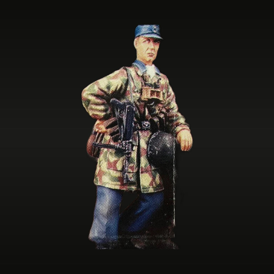 WWII British Officer Dress Uniform 1/35 Resin Bust Kit - unpainted resin model kit