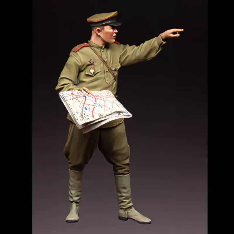 1:35 Model Kit Resin Kit 35782 the Soviet Commander in Command