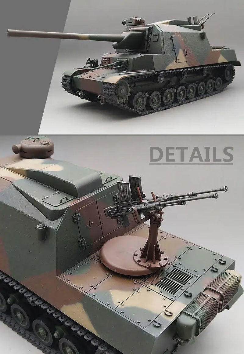 WWII Japanese Type 5 Ho-Ri II Tank Destroyer 1/35 Resin Vehicle Kit - resin model view 3