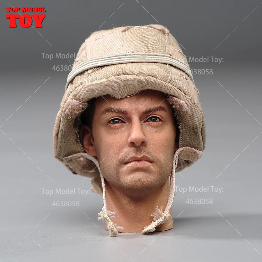 1/6 Scale Helmet Model Army Hat Camouflage Cap Net Helmet Cover for 12 Inch Male Soldier Action Figure Body Dolls