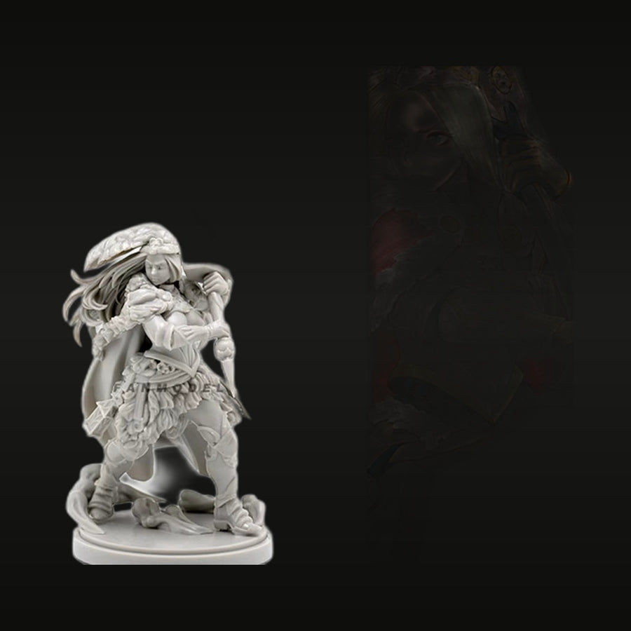 Kingdom Death Beauty Soldier 38mm Resin Figure Kit - unpainted resin model kit