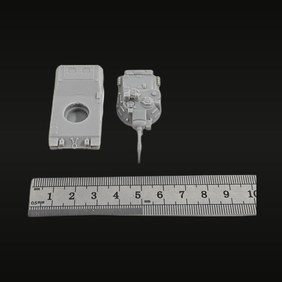 Cold War German KPz 70 Main Battle Tank 1/144 Resin Vehicle Kit - unpainted resin model kit