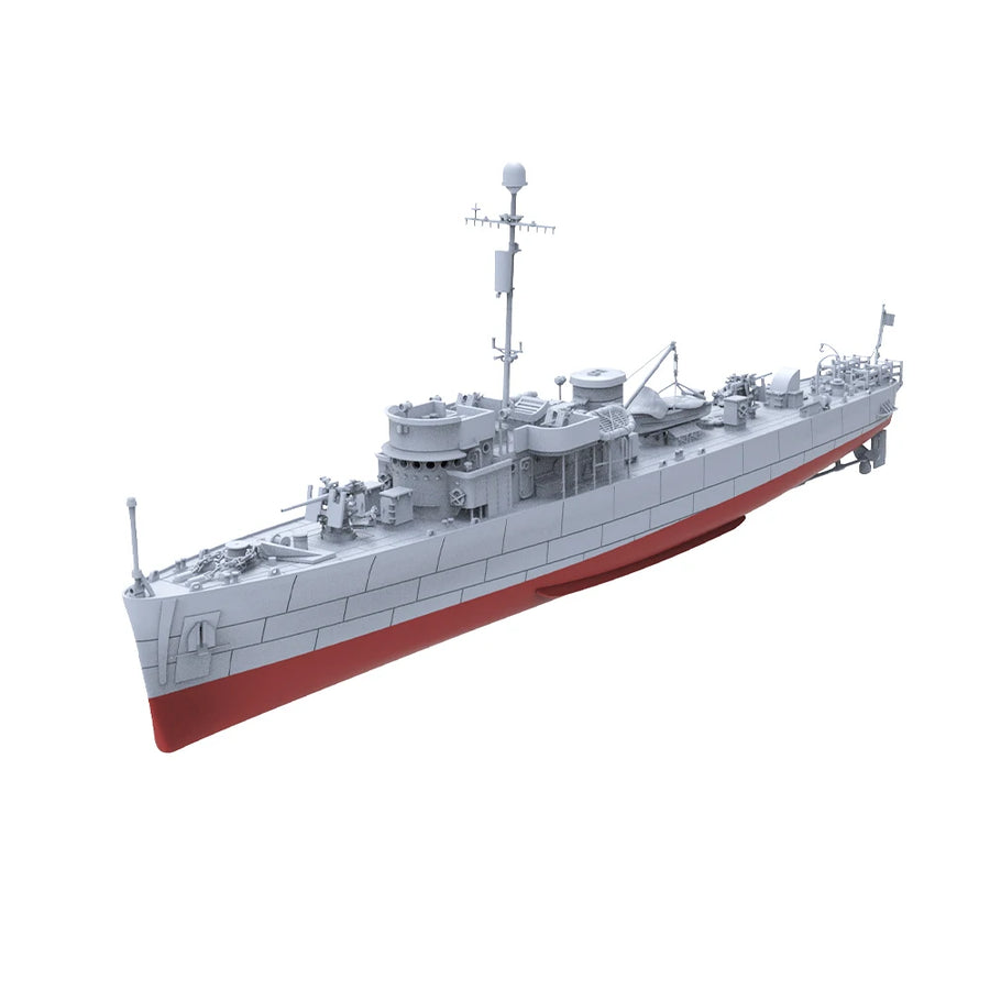 MRY-SFW SSC599-A 1/350 Military Model Kit USS PC-461 Class Carmi Sub-Chaser Miniature Static Model