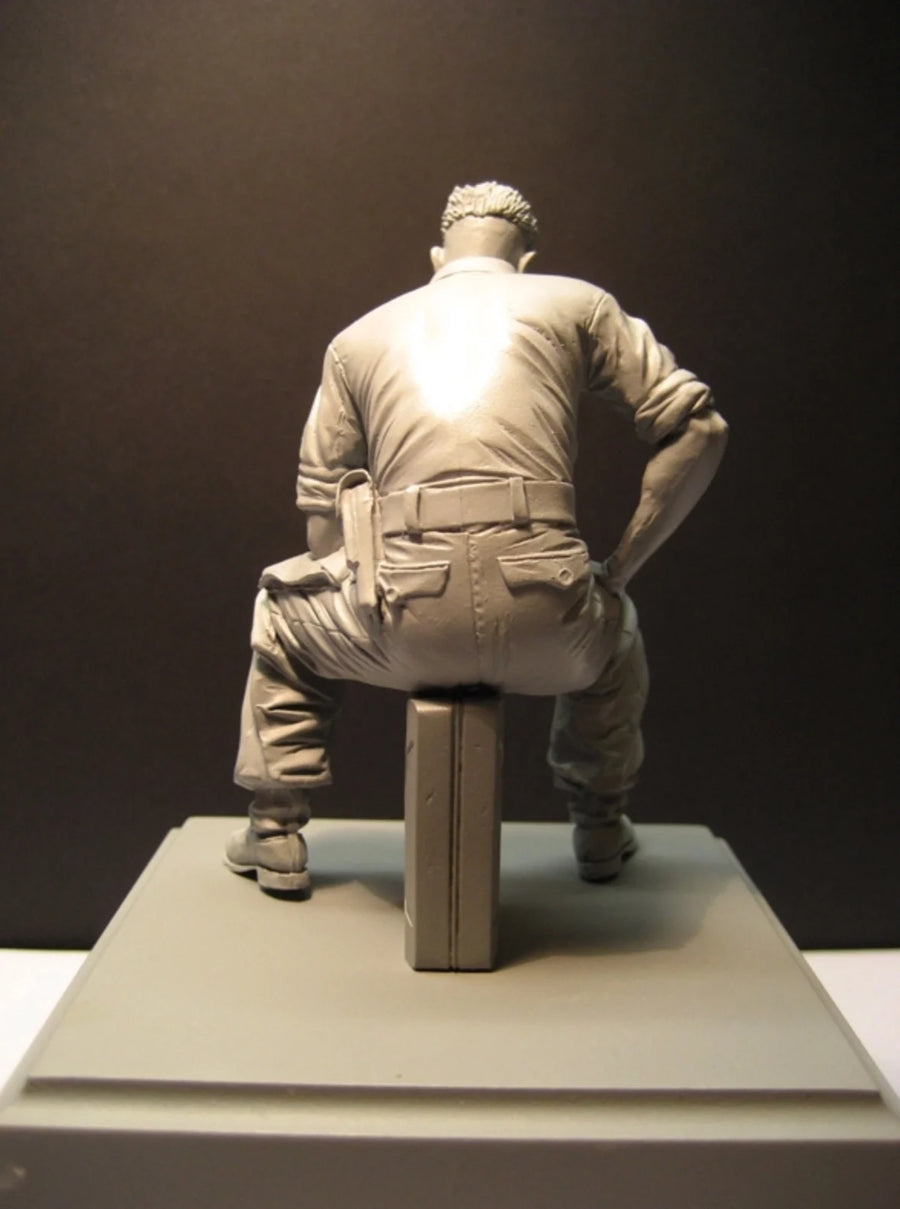 1/16 Resin Model Figure GK, Military Theme ，Unassembled and Unpainted Kit