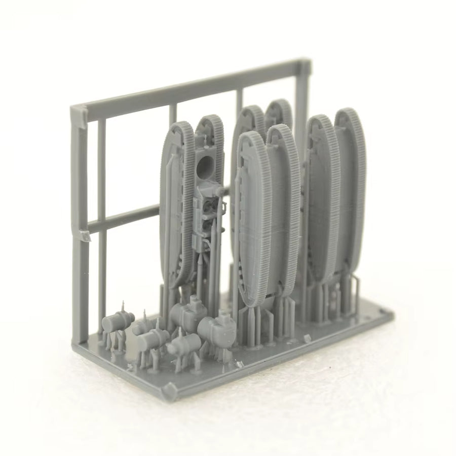 1/144 1/200 1/350 1/700  SS669 Military Model Kit France FCM 2C Bis Heavy Tank Miniature Static War Games