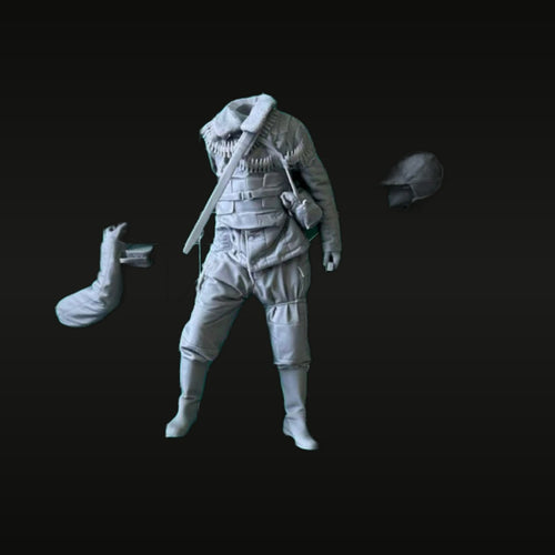 Russian Internal Troops Soldier 1/16 Resin Figure Kit