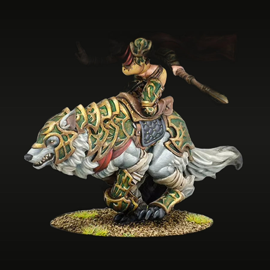 Kaya the Wildheart Hordes 50mm Resin Figure - unpainted resin model kit