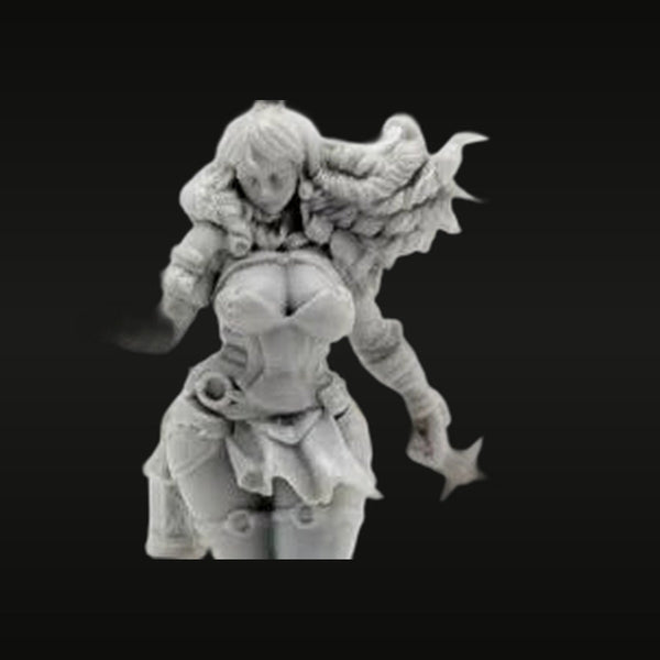 Kingdom Death Long-Haired Assassin Dual Blade Resin Figure Kit