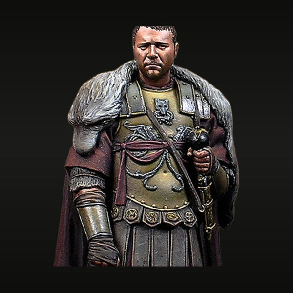 Ancient Roman Centurion with Fur Cape 1/32 Resin Bust Kit