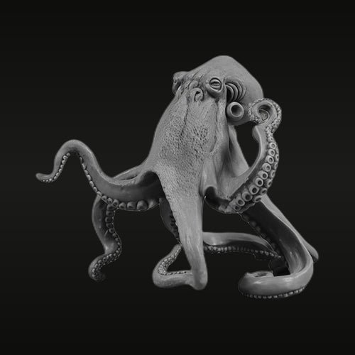 Giant Pacific Octopus 1/35 Resin Miniature Figure