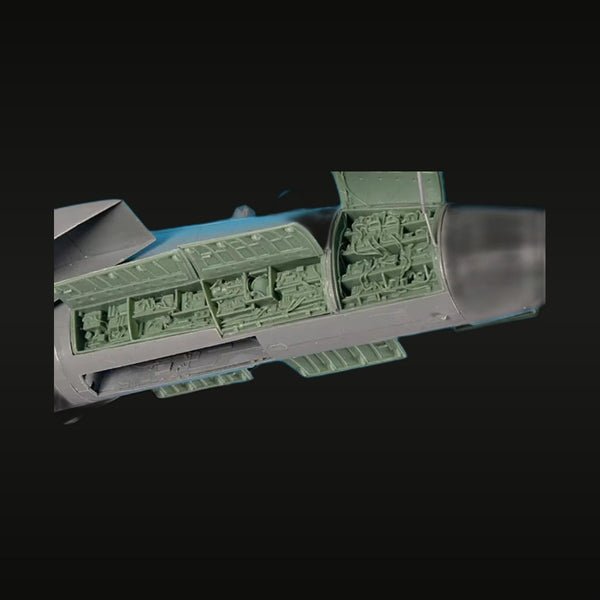 Modern F-15 Eagle Fighter Jet Cockpit Interior 1/48 Resin Aircraft Kit