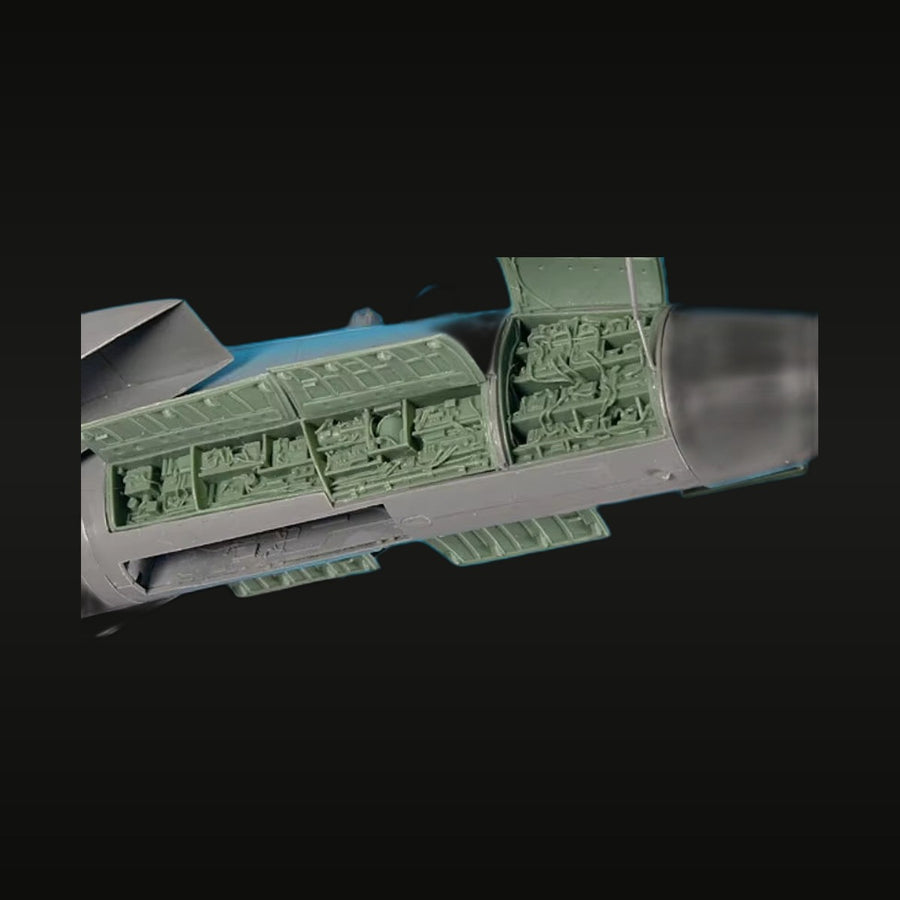 Modern F-15 Eagle Fighter Jet Cockpit Interior 1/48 Resin Aircraft Kit - unpainted resin model kit