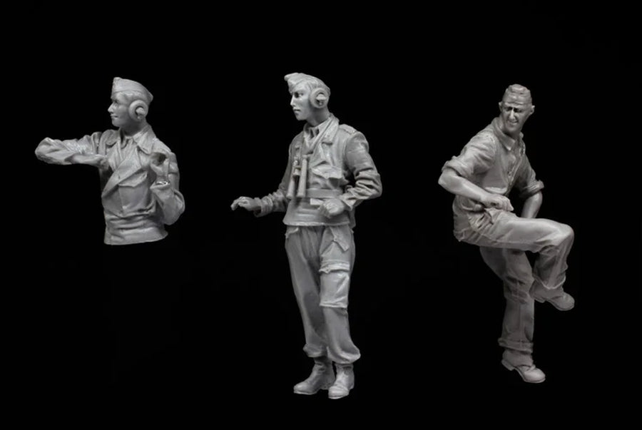 1/35 Resin Model Figure GK, Military Theme ，Unassembled and Unpainted Kit