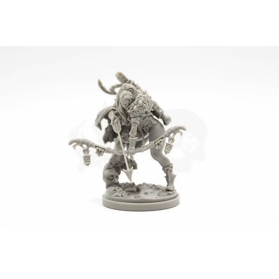 Fantasy Nature Heroes Four-Figure Set 75mm Resin Kit - resin model view 3