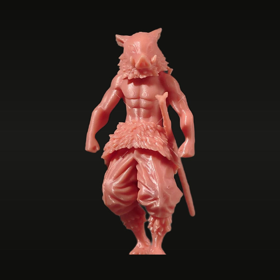 Fantasy Anthropomorphic Rat Warrior with Sword 1/64 Resin Figure Kit - unpainted resin model kit