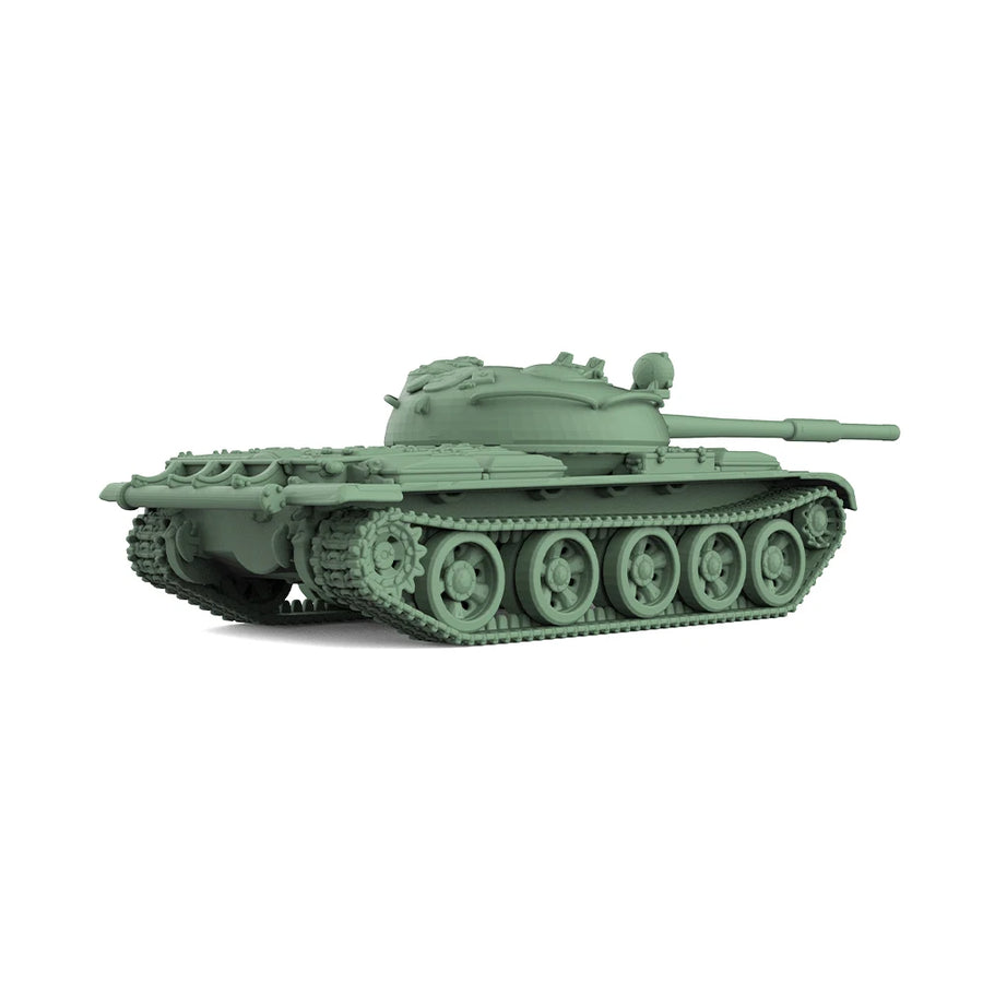 Cold War Soviet T-55 Medium Tank 1/56 Scale Resin Vehicle Kit - resin model view 4