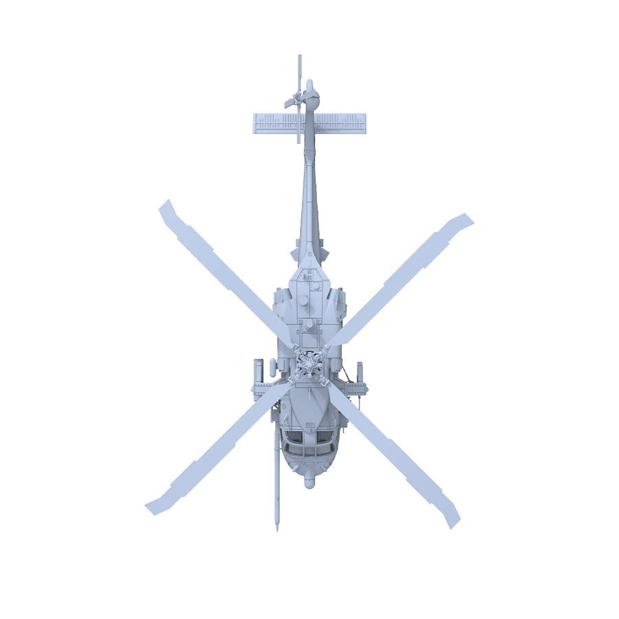 Modern MH-60 Black Hawk Helicopter 1/48 Resin Aircraft Kit - resin model view 4